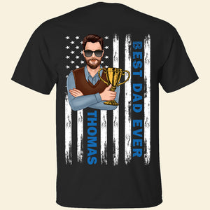 Champion Dad Personalized Shirt Hoodie Sweatshirt - Shirts - GoDuckee