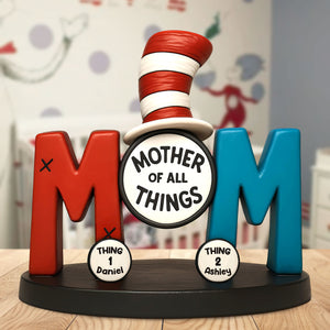 Things Mom Plaque - Personalized Gifts For Mom 03nati180425 - Shaped Plaques - GoDuckee