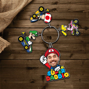 Personalized Gifts For Dad Keychain 03nati010424 - Keychains - GoDuckee