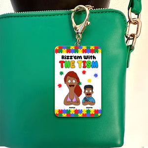 Personalized Gifts For Autism Mom Keychain 02kati270225hg - Keychains - GoDuckee