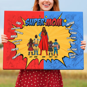 Mother's Day 01HULI020323TM Personalized Canvas Print - Poster & Canvas - GoDuckee