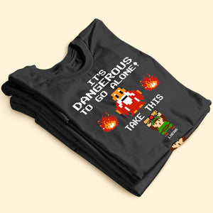 It's Dangerous To Go Alone 03NATI240523 Personalized Graduate Shirt - Shirts - GoDuckee