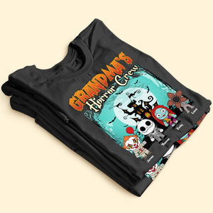 Family's Horror Crew, Gift For Family, Personalized Shirt, Horror Chacacters Shirt, Halloween Gift 02NATI210723HA - Shirts - GoDuckee