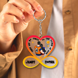 Personalized Gifts For Couple Keychain 03NADC170624HH - Keychains - GoDuckee