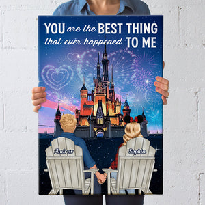 You're The Best Thing That Ever Happened To Me 01NTDT060323TM Personalized Couple Canvas Poster - Poster & Canvas - GoDuckee