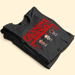 Gift For Family, Personalized Shirt, Horror Movie Family Shirt, Halloween Shirt 04NATI140823HA - Shirts - GoDuckee