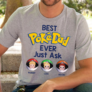 Best Dad Ever, Gift For Dad, Personalized Shirt, Kids Game Shirt 04ACDT240523HH - Shirts - GoDuckee