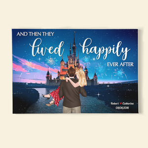 Couple Wedding 06ACDT100623TM Personalized Sweet Couple Canvas Poster - Poster & Canvas - GoDuckee