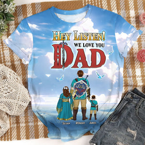 Personalized Gifts For Dad 3D Shirt 01KATI200424HG Father's Day - 3D Shirts - GoDuckee