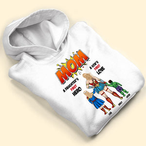 Personalized Gifts For Mom & Dad Shirt First Love 01HUTI220124PA - 2D Shirts - GoDuckee