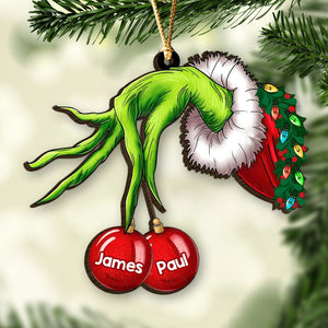 Family-Personalized Wood Ornament - PW17-ORNM-WOOD-01acdt080923 - Ornament - GoDuckee