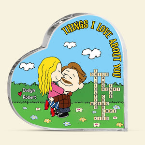 Personalized Gifts For Couple Plaque 01toti121224hg - Shaped Plaques - GoDuckee