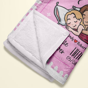 Personalized Gifts For Couple Blanket 03toti060624hh - Blankets - GoDuckee