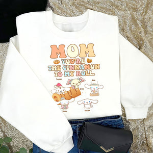 Personalized Gifts For Mothers Shirt Mom You're The Cinnamon To My Roll 05KATI260124 - 2D Shirts - GoDuckee