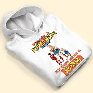 Personalized Gifts For Mother Shirt My Code Name Is Mom 05QHTI160324PA - 2D Shirts - GoDuckee