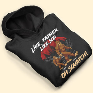 Personalized Gifts For Dad Shirt Like Father Like Son - 2D Shirts - GoDuckee