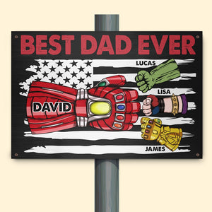 Father's Day PW-PMTS-03HUTI190523HA Personalized Metal Wall Art - Metal Wall Art - GoDuckee