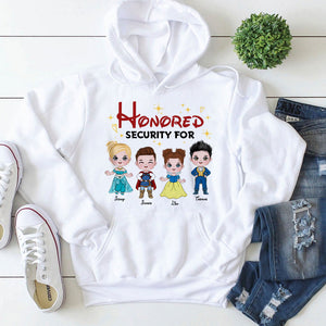 Personalized Gifts For Fathers Shirt Honored Security 06TOTI170124PA - 2D Shirts - GoDuckee