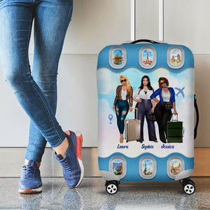 Traveling, Good Girls Go to Heaven, Bad Girls Go Everywhere, Personalized Luggage, Traveling Lover Gift - Tote Bag - GoDuckee