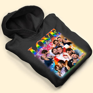 Custom Photo Gifts For LGBT Couple Shirt 05qhti200624 GRER2005 - 2D Shirts - GoDuckee