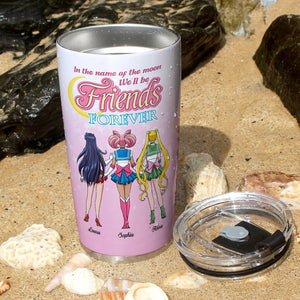 Personalized Gifts For Friends Tumbler We'll Be Friends Forever 05HUTI190224HH - Tumbler Cups - GoDuckee