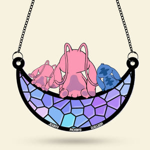 Personalized Gifts For Mom Suncatcher Window Hanging Ornament 04OHTI260424 Mother's Day - Ornaments - GoDuckee