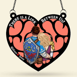 Personalized Gifts For Couple Suncatcher Window Hanging Ornament 03nati80624hh - Ornament - GoDuckee
