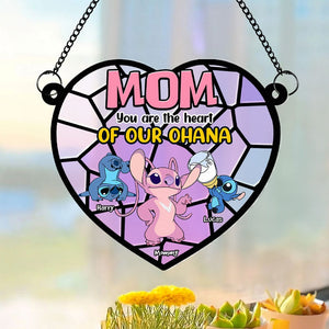Personalized Gifts For Mom Suncatcher Window Hanging Ornament 01QHTI240424 Mother's Day - Ornaments - GoDuckee