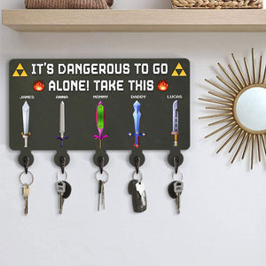 Personalized Gifts For Family Wood Key Hanger 01ohti060624 - Wood Sign - GoDuckee