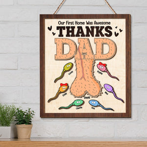 Personalized Gifts For Dad Wood Sign 04OHTI290224 Father's Day - Wood Signs - GoDuckee