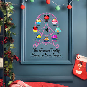 Happy Family, Personalized Decal, Cute Gifts For Family, Unique Christmas Gifts, Christmas Decorations Gifts, 06htdt271023qn - Home Decor - GoDuckee