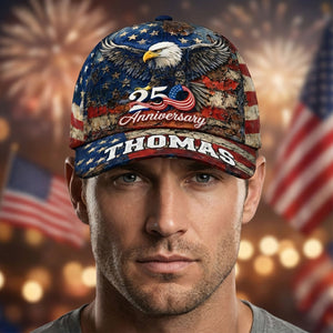 America 250th Anniversary Cap – Personalized Patriotic Gift 04HUTI290126 - Caps - GoDuckee