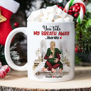 You Take My Breath Away White Mug Couple 03qhti151123hh - Coffee Mug - GoDuckee