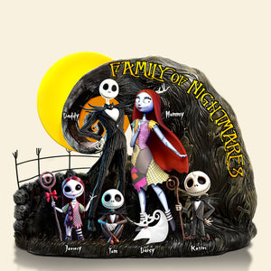 Horror Family Plaque - Personalized Gifts For Family 05ohti160425 - Shaped Plaques - GoDuckee