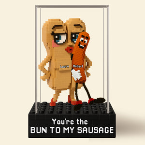 Sausage Couple Plaque - Personalized Gifts For Couple 03ohti200525 - Shaped Plaques - GoDuckee