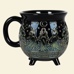 Witch Descendants Cauldron Mug, Personalized For Witch Lovers 01qhti200825 - Cauldron Mug - GoDuckee