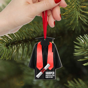 Class Of 2023, Gift For Graduation, Personalized Ornament, Graduation Gown Ornament, Christmas Gift - Ornament - GoDuckee