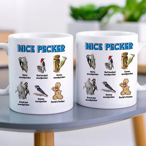 Nice Pecker Personalized Funny Coffee Mug Gift For Lover - Coffee Mug - GoDuckee