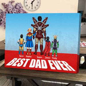 Best Dad Ever-05huti170523tm Personalized Canvas Print - Poster & Canvas - GoDuckee