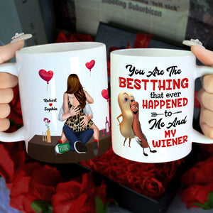 You Are The Best Thing, Couple Gift, Personalized Mug, Naughty Couple Mug 03OHTI011223HH - Coffee Mug - GoDuckee