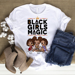 Black Girl Magic 02HTDT100823HH Personalized Shirt, Gifts For Sister - Shirts - GoDuckee