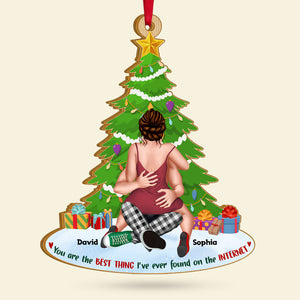 You Are The Best Thing, Couple Gift, Personalized Acrylic Ornament, Funny Couple Ornament, Christmas Gift - Ornament - GoDuckee