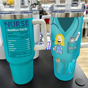 Personalized Gifts For Nurse Tumbler 04ohti140325hg - Tumbler Cup - GoDuckee