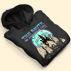 One Spook-Tacular Family, Gift For Family, Personalized Shirt, Ghost Family Shirt, Halloween Gift - Shirts - GoDuckee