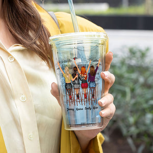 Drunk Stories Are Forever, Personalized Acrylic Tumbler, Gifts For Bestie - Tumbler Cup - GoDuckee