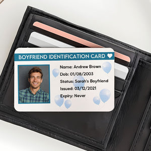 Custom Photo Gifts For Couple Wallet Card 04toti171224 - Wallet Card - GoDuckee