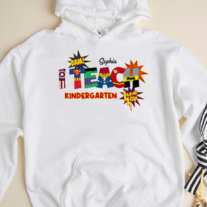 Gift For Teacher, Personalized Shirt 01HUDT300623 - Shirts - GoDuckee