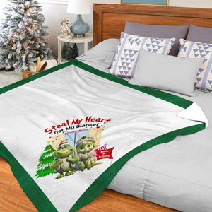 Steal My Heart Not My Blanket 07OHDT251023 Personalized Blanket, Gifts For Couple - Blanket - GoDuckee