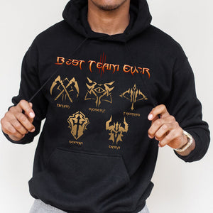 Best Team Ever, Personalized T-shirt Hoodie Sweatshirt Gift For Friend 04QHDT160623 - Shirts - GoDuckee