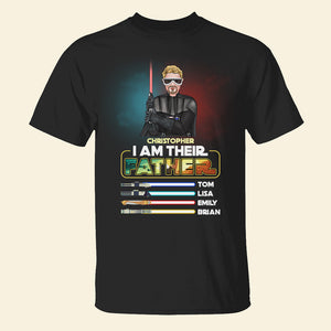 I Am Their Father, Personalized Shirt, Gift For Dad, 02hudt260423tm - GRER2005 - Shirts - GoDuckee